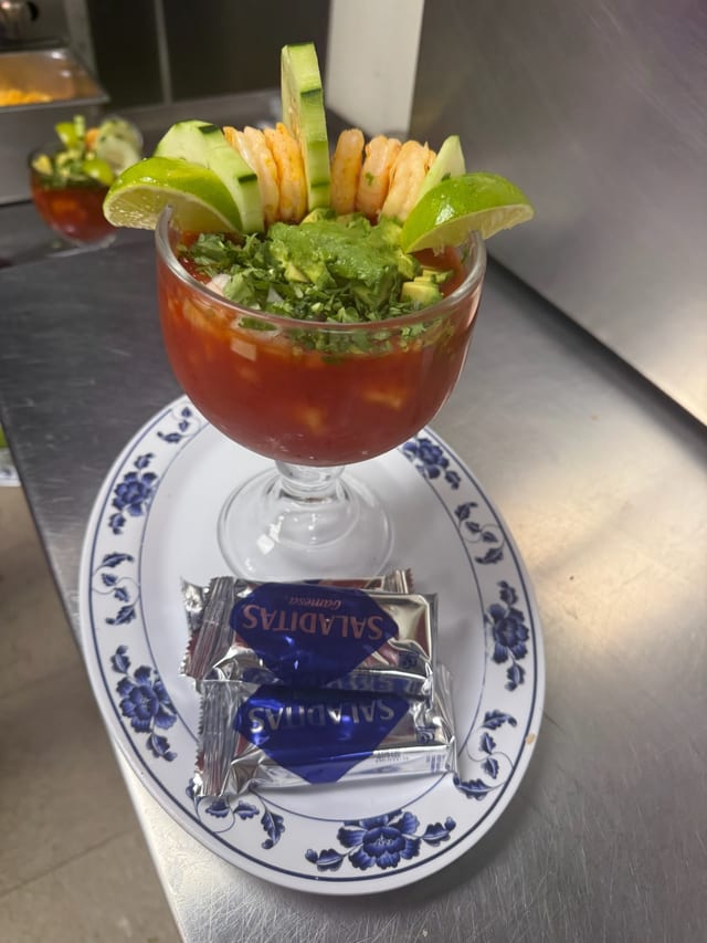 Ceviche de Camarón.